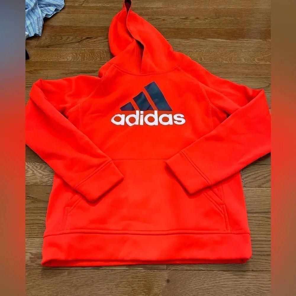 Boys Adidas Hoodie Sweatshirt